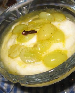 Десерт с маскарпоне грушевый крем