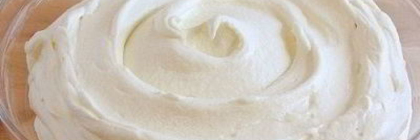 Диетический крем для торта