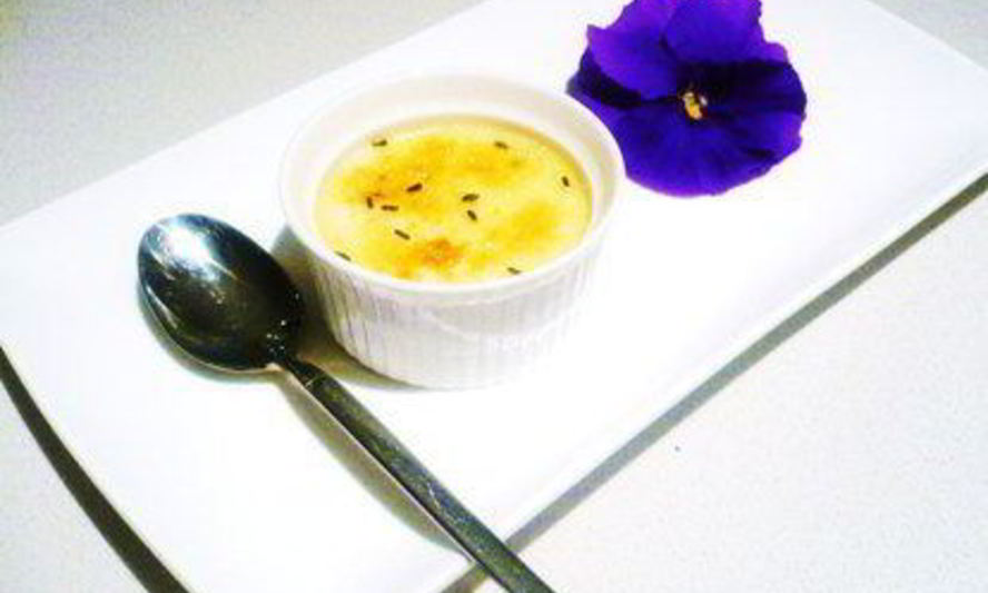 Рецепт горной лаванды крем-брюле