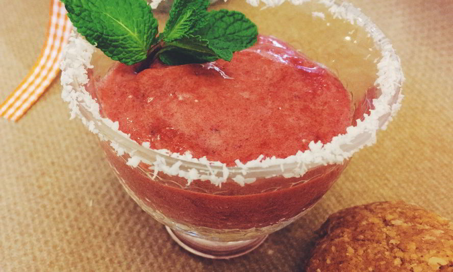 Рецепт клюквенного курда