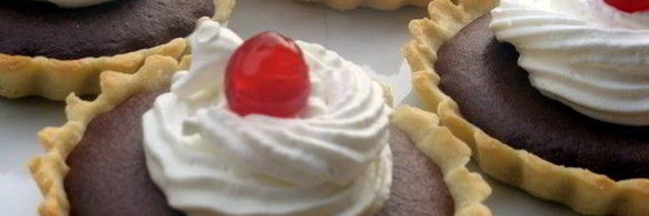 корзиночки с генуэзским кремом