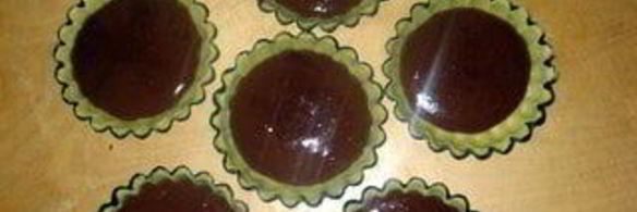 корзиночки с генуэзским кремом