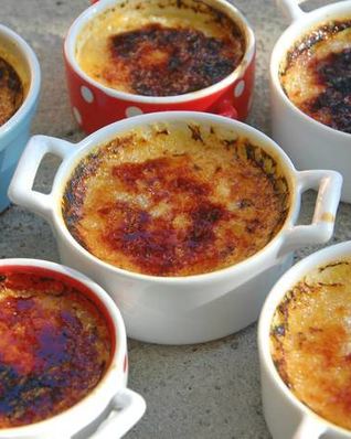 Крем-брюле с ромашкой и мелиссой