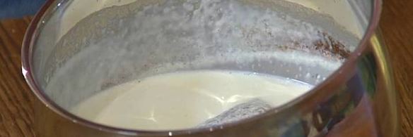 крем-брюле с ромашкой и мелиссой