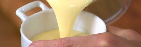 крем-брюле с ромашкой и мелиссой