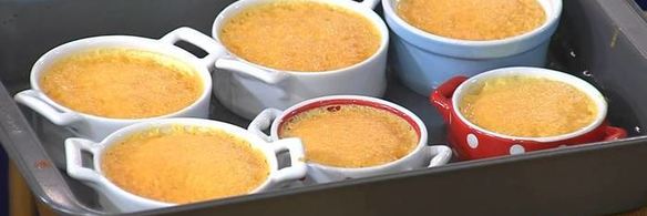 крем-брюле с ромашкой и мелиссой