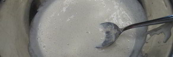 крем из овсянки с малиновым кули