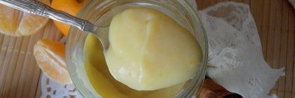 мандариновый курд с корицей