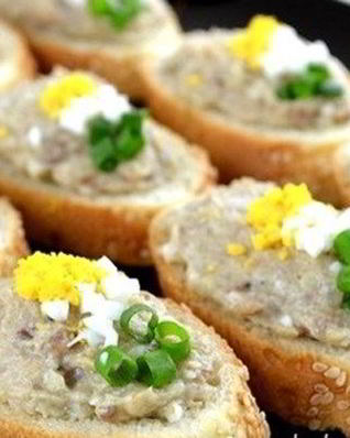 Нежный селедочный крем Фантазия на тему форшмака