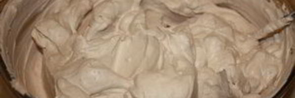 рулет рождественское полено с кремом из белого шоколада