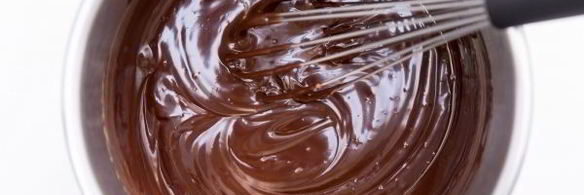 шоколадный крем на сливках