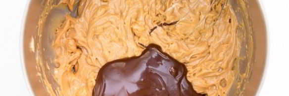 шоколадный крем на сливках