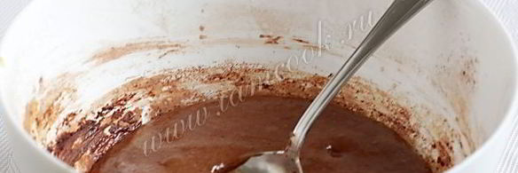 шоколадный рулет с кремом