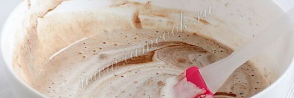 шоколадный рулет с кремом