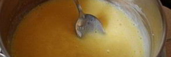 слоеные коржики с заварным кремом