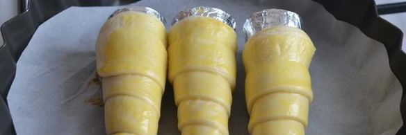 трубочки с кофейным кремом