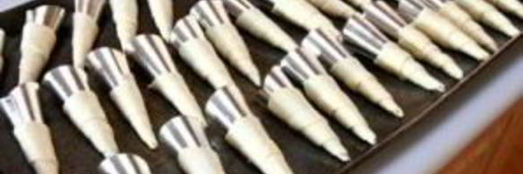 трубочки с кремом