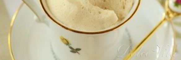 взбитый кофе со сливками