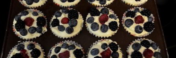 ягодный замороженный крем