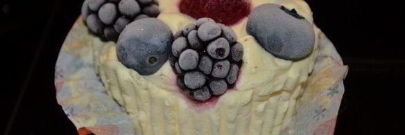 ягодный замороженный крем