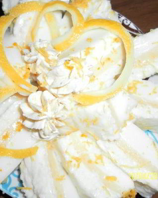 Молочно-лимонное желе