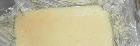 молочно-лимонное желе