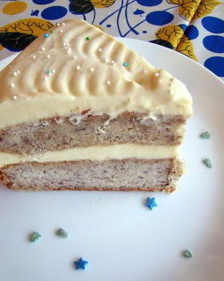 Банановый Торт-Мороженое