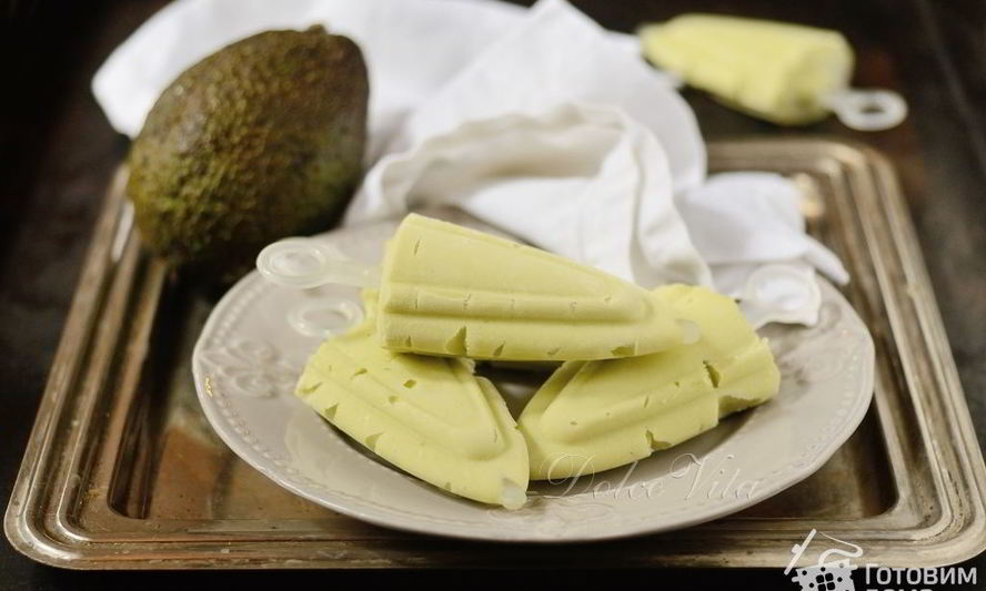 Рецепт бразильского мороженого с авокадо