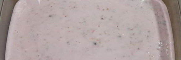 домашнее йогуртовое мороженое с клубникой и киноа