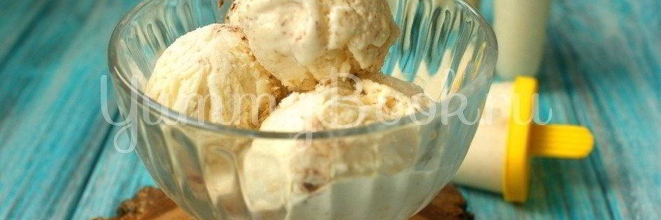 Домашнее мороженое с шоколадом