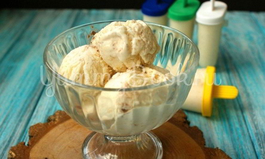 Рецепт домашнего мороженого с шоколадом