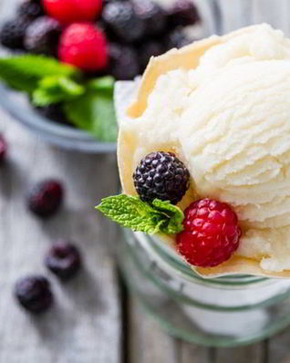 Домашний пломбир на молоке и сливках