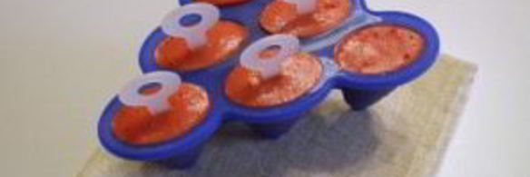 клубничное мороженое из йогурта