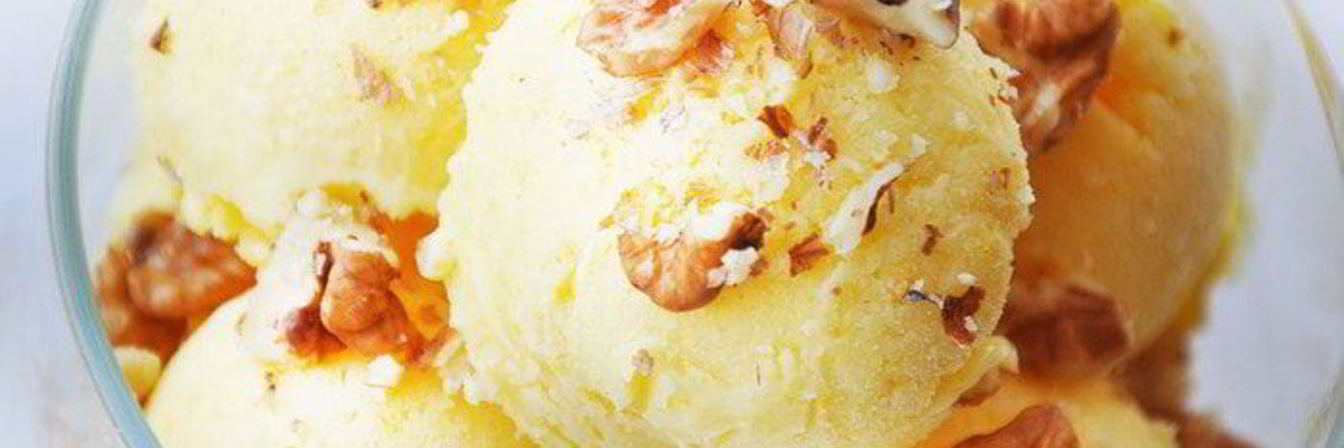 Кремовое мороженое