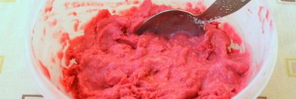 малиновое мороженое