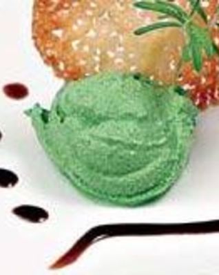 Мороженое из щавеля