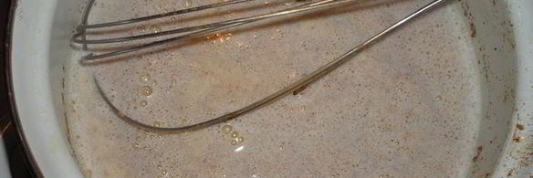 ореховое мороженое с корицей