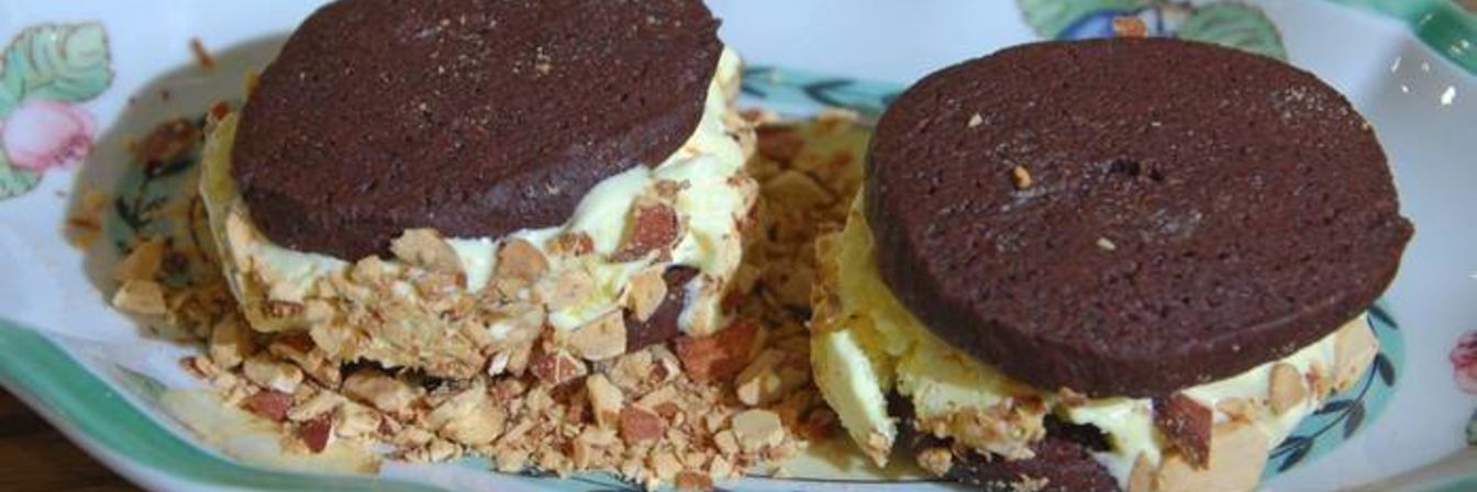 Шафранное мороженое