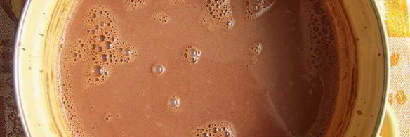 шоколадно-мятное мороженое