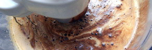 шоколадное мороженое с брауни