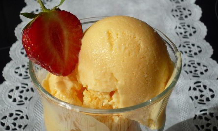 Рецепт сливочного мороженого