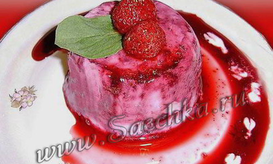 Рецепт творожного мороженого