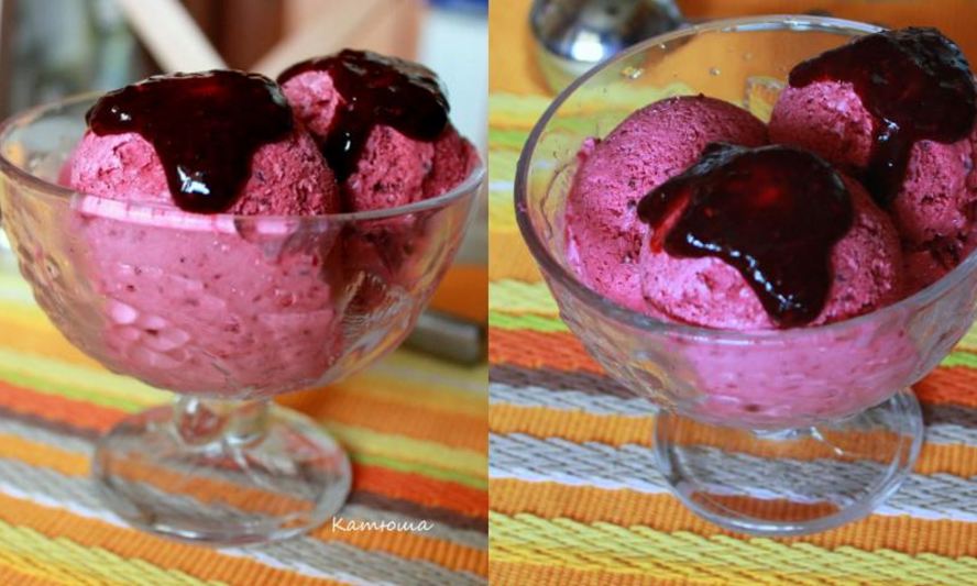 Рецепт ягодного мороженого