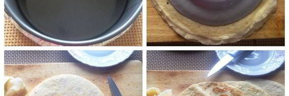 блинный чизкейк со сливочно-рыбным муссом