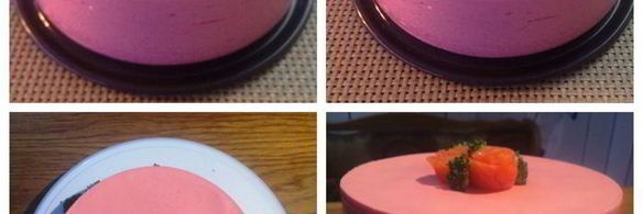 блинный чизкейк со сливочно-рыбным муссом