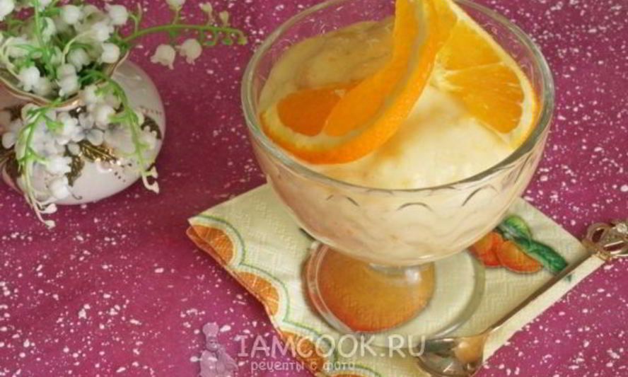 Рецепт фруктового мусса на сыворотке