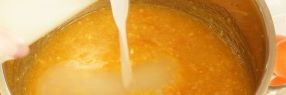 фруктовый мусс на сыворотке