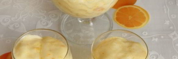 фруктовый мусс на сыворотке