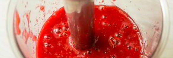 клубничный мусс