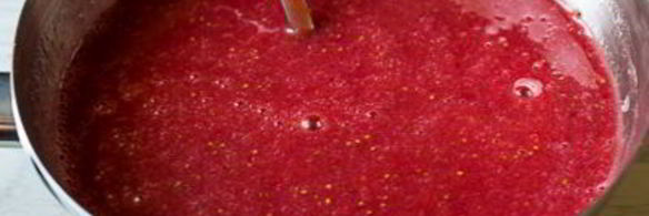 клубничный мусс